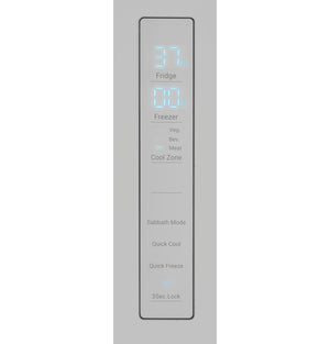 Haier Counter-Depth 14.5-cu ft 4 -Door French Door Refrigerator Optional (sold separately) ( Stainless Steel )