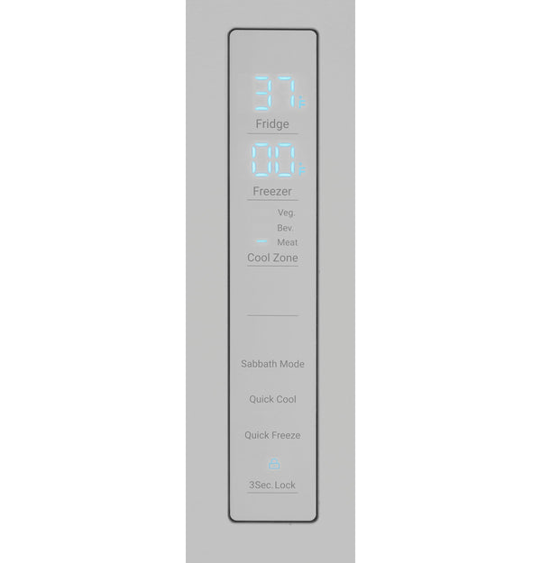 Haier Counter-Depth 14.5-cu ft 4 -Door French Door Refrigerator Optional (sold separately) ( Stainless Steel )