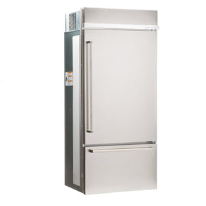 KitchenAid 20.9-cu ft Standard-Depth Built-In Bottom-Freezer Refrigerator with Ice Maker ( Stainless steel ) ENERGY STAR Certified