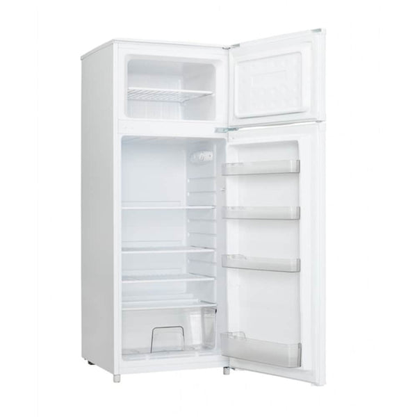 Bevoi 7.3-cu ft Counter-Depth Top-Freezer Refrigerator ( White )