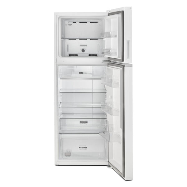 Whirlpool 12.9-cu ft Counter-Depth Top-Freezer Refrigerator Built-In ( White )