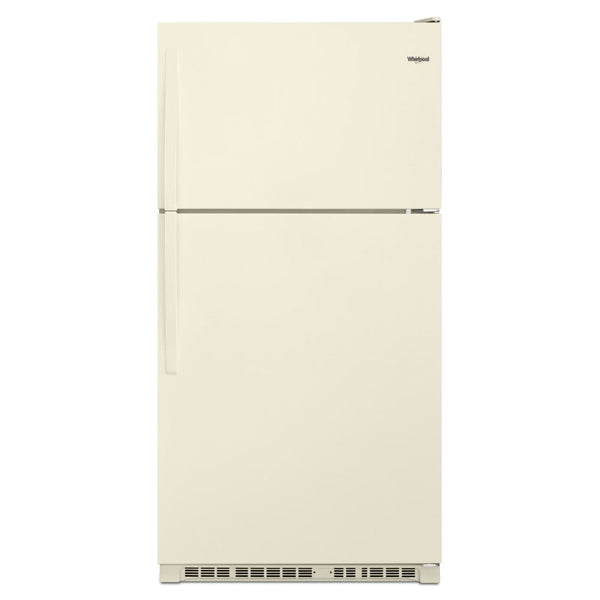 Whirlpool 20.5-cu ft Top-Freezer Refrigerator ( Biscuit )