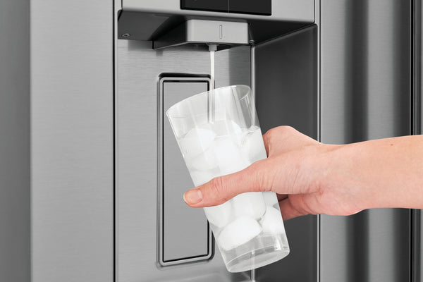 Frigidaire Professional Standard-Depth 27.8-cu ft 3 -Door French Door Refrigerator with Dual Ice Maker with Water and Ice Dispenser ( Smudge-Proof Stainless Steel ) ENERGY STAR Certified