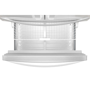 Whirlpool Standard-Depth 24.5-cu ft 4 -Door French Door Refrigerator with Ice Maker with Water and Ice Dispenser ( White ) ENERGY STAR Certified