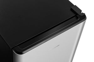 Hisense 5.9-cu ft Mini Fridge with Freezer ( Silver ) ENERGY STAR