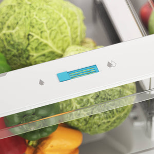 Midea Fingerprint Resistant 20.5-cu ft Top-Freezer Refrigerator ( White ) Garage Ready ENERGY STAR Certified