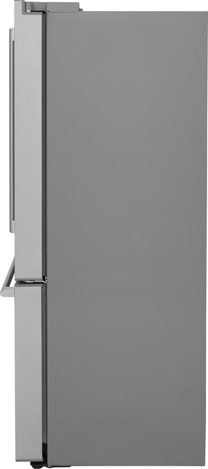 Frigidaire Professional Counter-Depth 23.3-cu ft 3 -Door French Door Refrigerator with Ice Maker with Water Dispenser ( Smudge-Proof Stainless Steel ) ENERGY STAR Certified