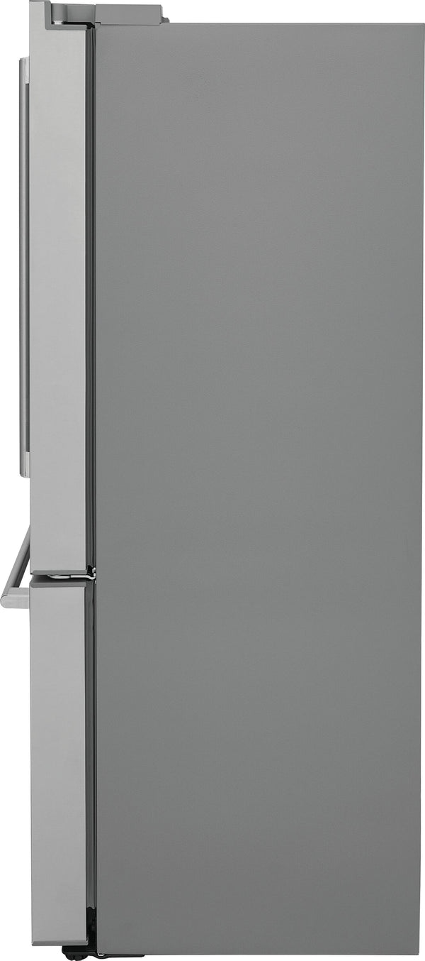 Frigidaire Professional Counter-Depth 23.3-cu ft 3 -Door French Door Refrigerator with Ice Maker with Water Dispenser ( Smudge-Proof Stainless Steel ) ENERGY STAR Certified