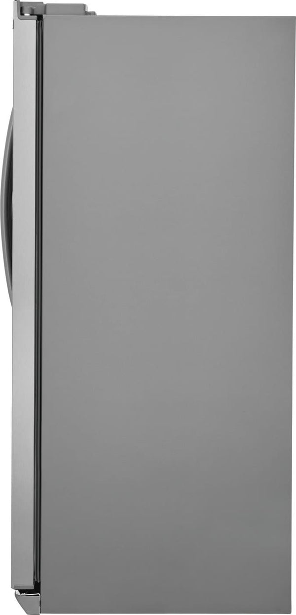 Frigidaire Gallery 22.3-cu ft Side-by-Side Refrigerator with Ice Maker ,Water and Ice Dispenser ( Fingerprint Resistant Stainless Steel ) ENERGY STAR Certified