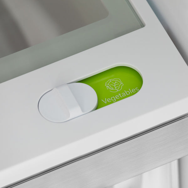 ZLINE KITCHEN & BATH Counter-Depth 22.5-cu ft 4 -Door French Door Refrigerator with Ice Maker ( Fingerprint Resistant Stainless Steel with Matte Black accent Handles ) ENERGY STAR Certified