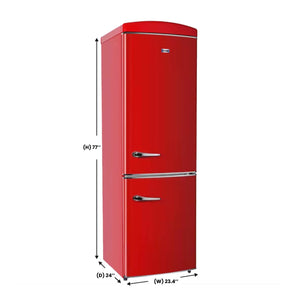 ConServ 10.7-cu ft Standard-Depth Bottom-Freezer Refrigerator Red )