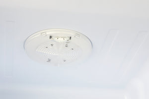 UNIQUE Off-Grid 10.0-cu ft Counter-Depth Bottom-Freezer Refrigerator Marshmallow white )