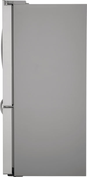 Frigidaire Standard-Depth 27.8-cu ft 3 -Door French Door Refrigerator with Ice Maker with Water and Ice Dispenser ( Stainless Steel ) ENERGY STAR Certified