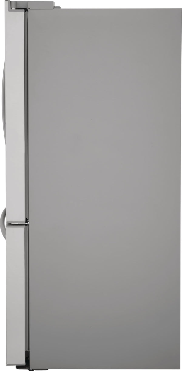Frigidaire Standard-Depth 27.8-cu ft 3 -Door French Door Refrigerator with Ice Maker with Water and Ice Dispenser ( Stainless Steel ) ENERGY STAR Certified