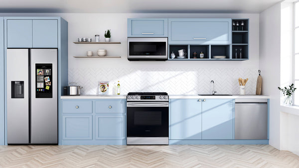 Samsung Family Hub 26.7-cu ft Side-by-Side Refrigerator Smart Compatible with Ice Maker ,Water and Ice Dispenser ( Fingerprint Resistant Stainless Steel ) ENERGY STAR Certified