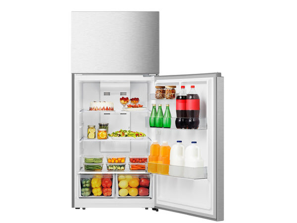 Hisense 18.0-cu ft Top-Freezer Refrigerator ( White )