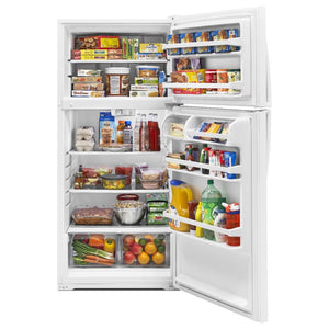 Whirlpool 14.3-cu ft Top-Freezer Refrigerator ( White )