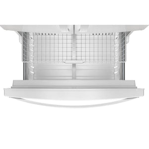 Whirlpool Standard-Depth 24.7-cu ft 3 -Door French Door Refrigerator with Ice Maker with Water and Ice Dispenser ( White ) ENERGY STAR Certified