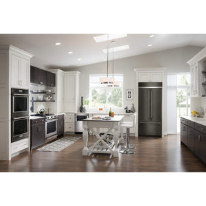 KitchenAid Standard-Depth 24.2-cu ft 3 -Door Built-In French Door Refrigerator with Ice Maker ( Panel Ready ) ENERGY STAR Certified