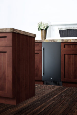 Summit Appliance 2.2-cu ft Built-In Mini Fridge ( Black )