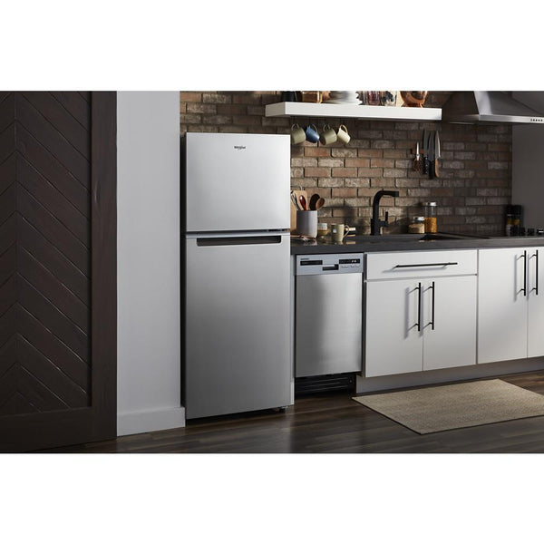 Whirlpool 11.6-cu ft Counter-Depth Top-Freezer Refrigerator ( Fingerprint-Resistant Stainless )