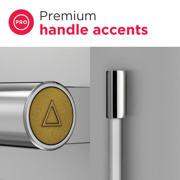 Frigidaire Professional Counter-Depth 23.3-cu ft 3 -Door French Door Refrigerator with Ice Maker with Water Dispenser ( Smudge-Proof Stainless Steel ) ENERGY STAR Certified