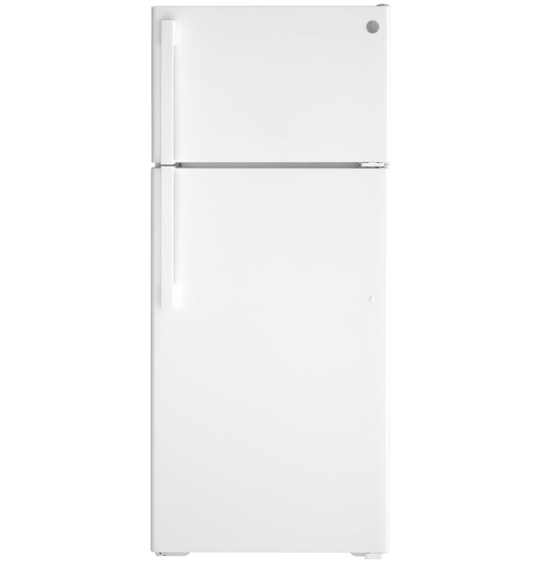GE 17.5-cu ft Top-Freezer Refrigerator with Ice Maker ( White ) ENERGY STAR Certified