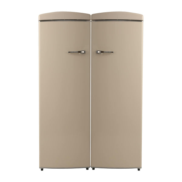 ConServ 19.42-cu ft Counter-Depth Side-by-Side Refrigerator ( Cream )