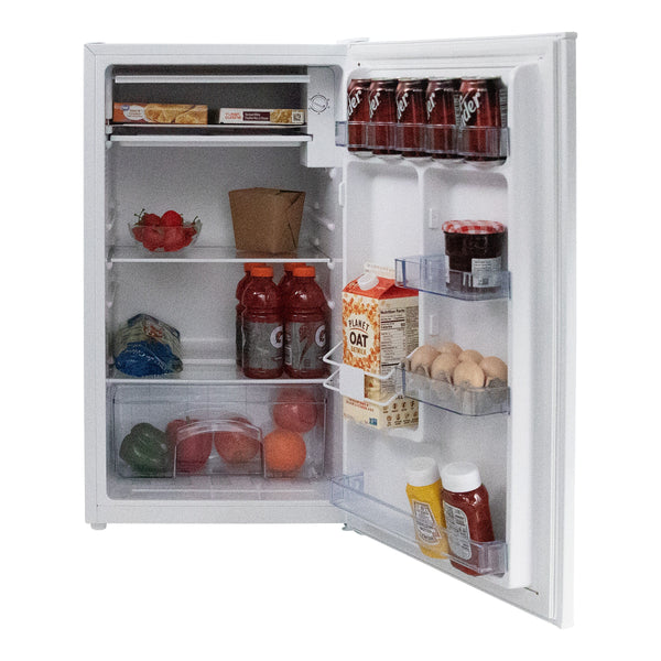 West Bend 3.3-cu ft Mini Fridge with Freezer ( White ) ENERGY STAR