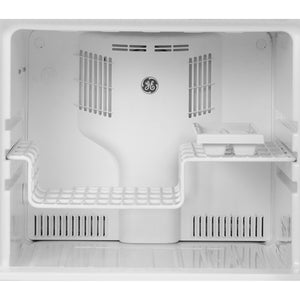 GE 11.55-cu ft Counter-Depth Top-Freezer Refrigerator ( Black ) ENERGY STAR Certified