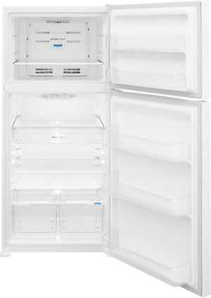 Frigidaire 20.0-cu ft Top-Freezer Refrigerator ( White ) Garage Ready ENERGY STAR Certified