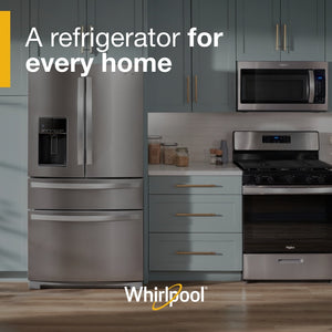 Whirlpool Standard-Depth 26-cu ft 4 -Door French Door Refrigerator with Ice Maker with Water and Ice Dispenser ( Fingerprint Resistant Stainless Steel )