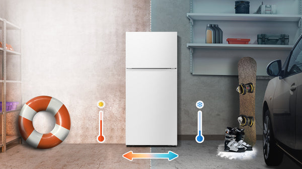 Hisense 18.0-cu ft Top-Freezer Refrigerator ( White )