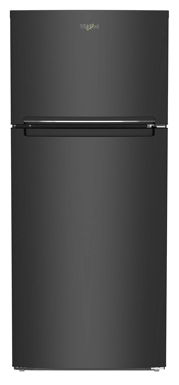 Whirlpool 16.3-cu ft Top-Freezer Refrigerator ( Black ) ENERGY STAR Certified