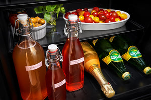 KitchenAid 5.2-cu ft Built-In Mini Fridge ( Stainless Steel )