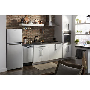 Whirlpool 11.6-cu ft Counter-Depth Top-Freezer Refrigerator ( Fingerprint-Resistant Stainless )