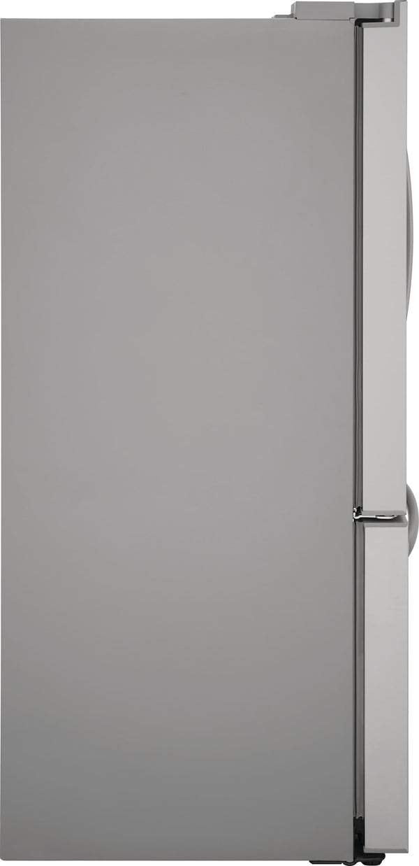 Frigidaire Standard-Depth 27.8-cu ft 3 -Door French Door Refrigerator with Ice Maker with Water and Ice Dispenser ( Stainless Steel ) ENERGY STAR Certified