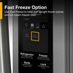 Whirlpool 30.53-cu ft French Door Refrigerator with Ice Maker (Fingerprint Resistant Stainless Finish) ENERGY STAR