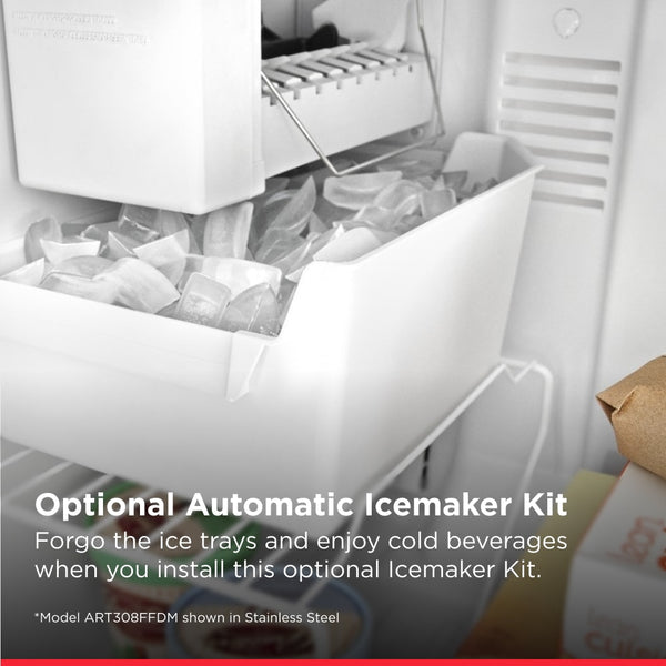 Amana 18.2-cu ft Top-Freezer Refrigerator ( White )