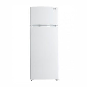 Bevoi 7.3-cu ft Counter-Depth Top-Freezer Refrigerator ( White )