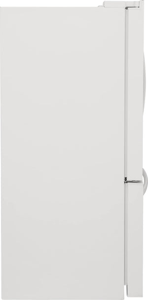 Frigidaire Standard-Depth 27.8-cu ft 3 -Door French Door Refrigerator with Ice Maker with Water and Ice Dispenser ( White ) ENERGY STAR Certified