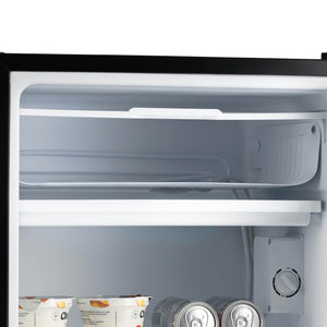 NewAir Mini Fridges 3.3-cu ft Mini Fridge with Freezer ( Gray ) ENERGY STAR