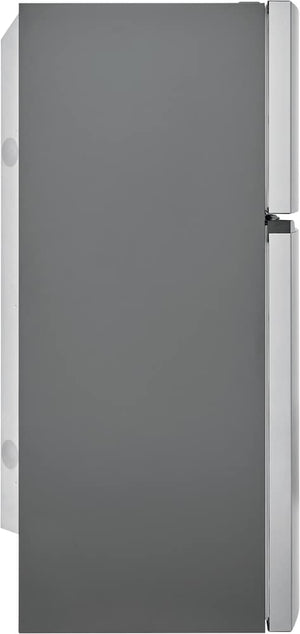 Frigidaire 13.9-cu ft Top-Freezer Refrigerator ( Brushed Steel ) ENERGY STAR Certified