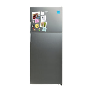 Equator Advanced Appliances 14.3-cu ft Counter-Depth Top-Freezer Refrigerator ( Stainless Steel ) ENERGY STAR Certified