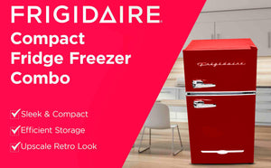 Frigidaire 3.2-cu ft Mini Fridge with Freezer ( Red )