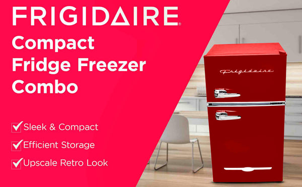 Frigidaire 3.2-cu ft Mini Fridge with Freezer ( Red )