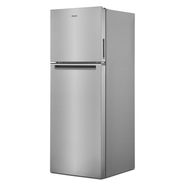 Whirlpool 12.9-cu ft Counter-Depth Top-Freezer Refrigerator Built-In ( Fingerprint Resistant Stainless Finish )