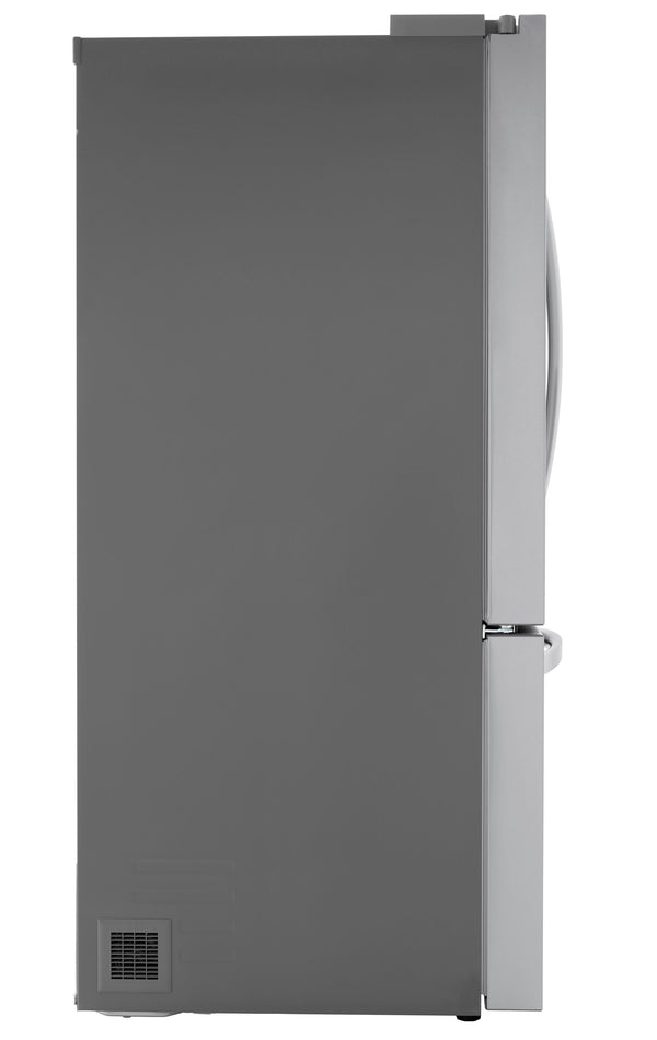 LG Standard-Depth 31.7-cu ft 3 -Door Smart Compatible French Door Refrigerator with Ice Maker with Water Dispenser ( PrintProof Stainless Steel ) ENERGY STAR Certified