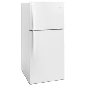 Whirlpool 19.1-cu ft Top-Freezer Refrigerator ( White ) ENERGY STAR Certified