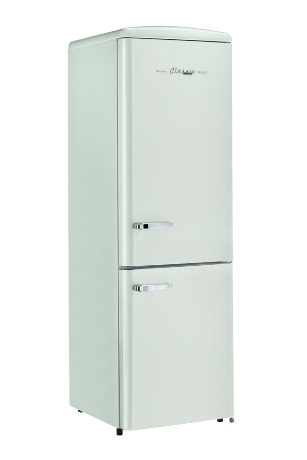 UNIQUE Classic Retro 11.7-cu ft Counter-Depth Bottom-Freezer Refrigerator Summer Mint Green ) ENERGY STAR Certified